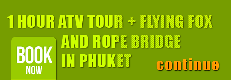 ATV Phuket: 1 Hour ATV Tour + Flying Fox and Rope Bridge in Phuket
